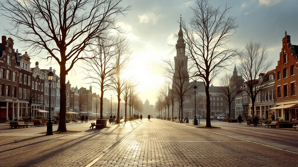 Sfeerbeeld: Nederlandse binnenstad